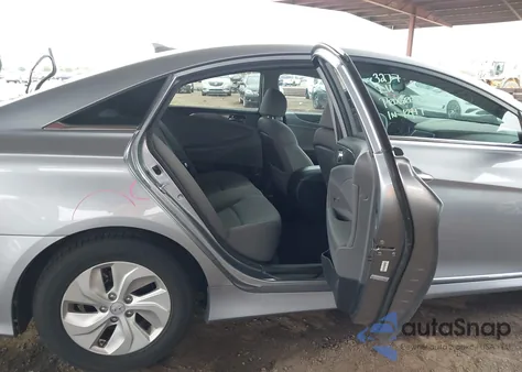 2015 Hyundai Sonata Hybrid z USA, uszkodzony, nr VIN KMHEC4A41FA129224